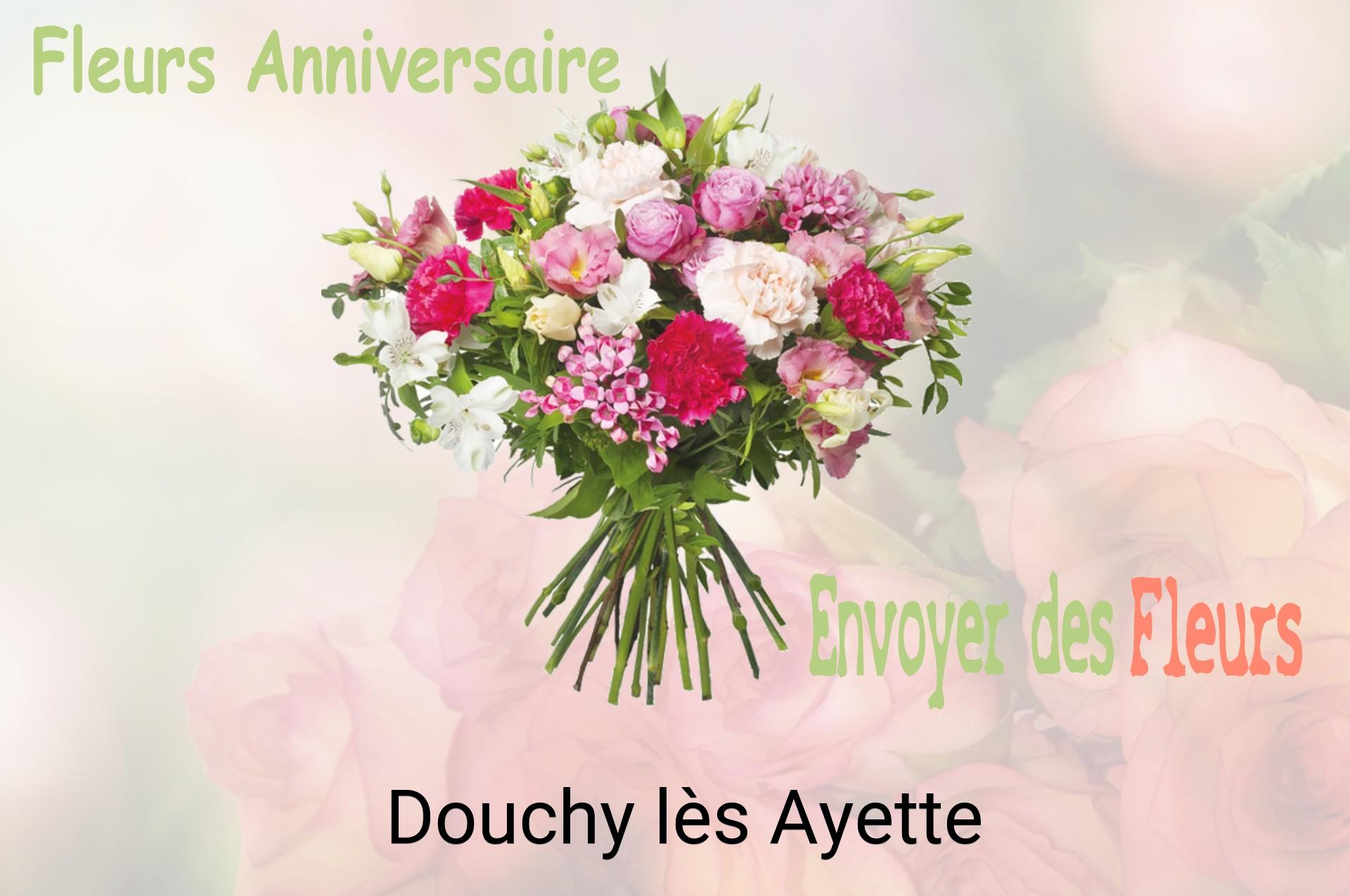 Bouquet de fleurs d’anniversaire livré à Douchy-lès-Ayette